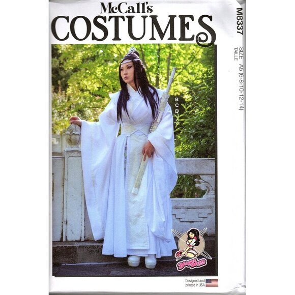 McCalls M8337 Misses 6 to 14 Hanfu Outfit Costumes Uncut Sewing Pattern Yaya Han - Picture 1 of 2